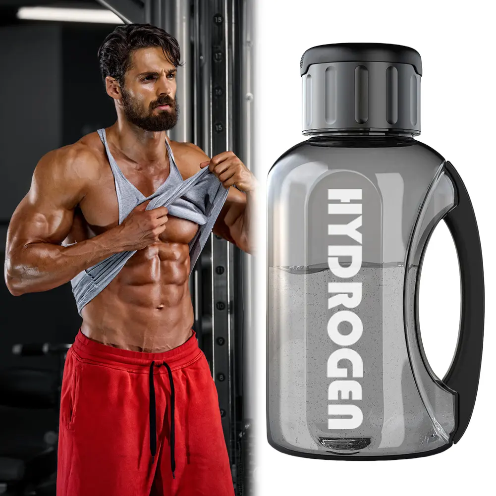 1500ml Hydrogen Water Bottle USB Rechargeable Hydrogen Rich Water Cup Portable Ionizer Water Bottle for Home/Office/Travel