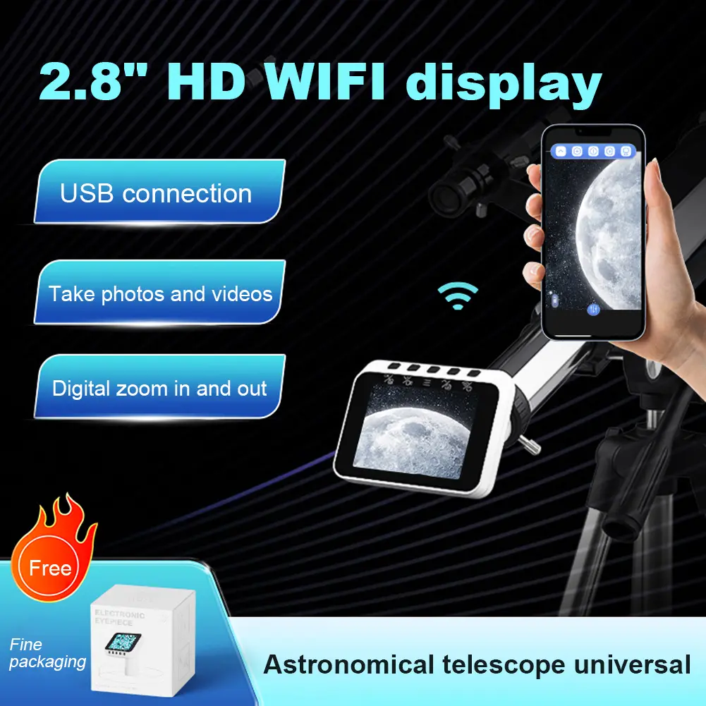 WIFI Electronic Eyepiece For Astronomical Telescope Monocular For Stargazing