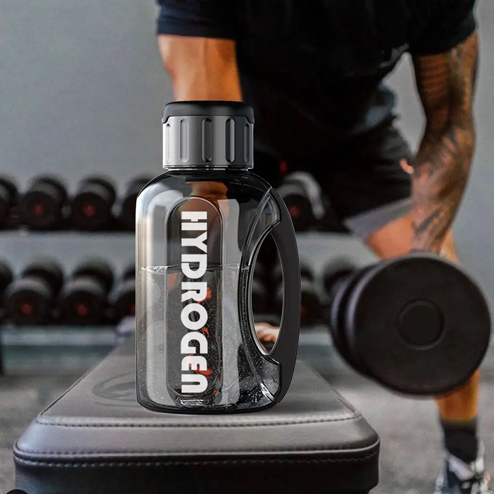 1500ml Hydrogen Water Bottle USB Rechargeable Hydrogen Rich Water Cup Portable Ionizer Water Bottle for Home/Office/Travel