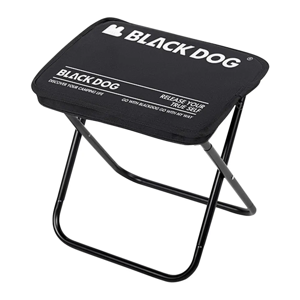 Outdoor Folding Stool High Load-Bearing Camping Fishing Chair 600D Oxford Cloth Beach Folding Chair for Subway Queuing