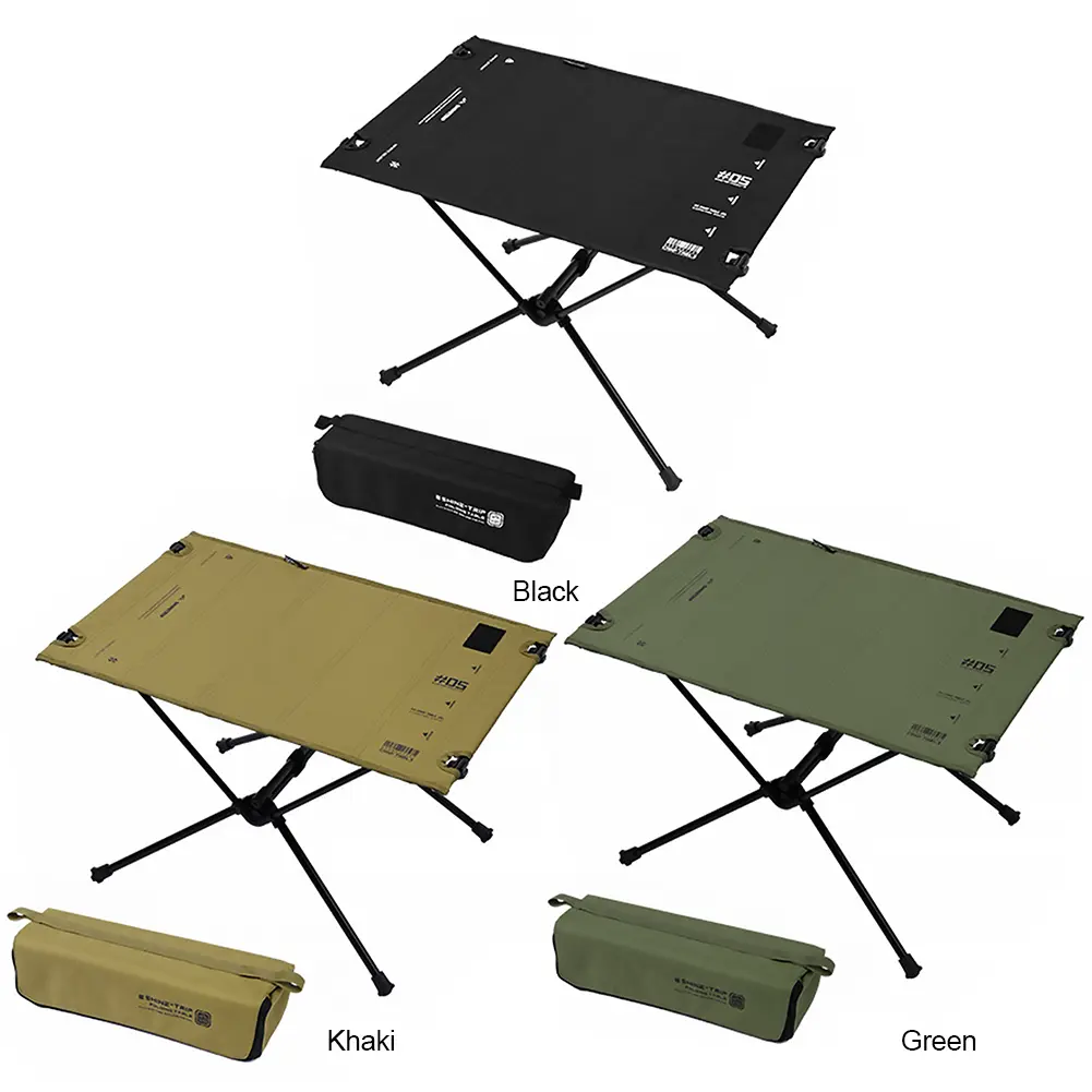 Outdoor Folding Table Multifunctional Lightweight Picnic Table Large Capacity Portable Camping Table for Outdoor Picnic Fishing