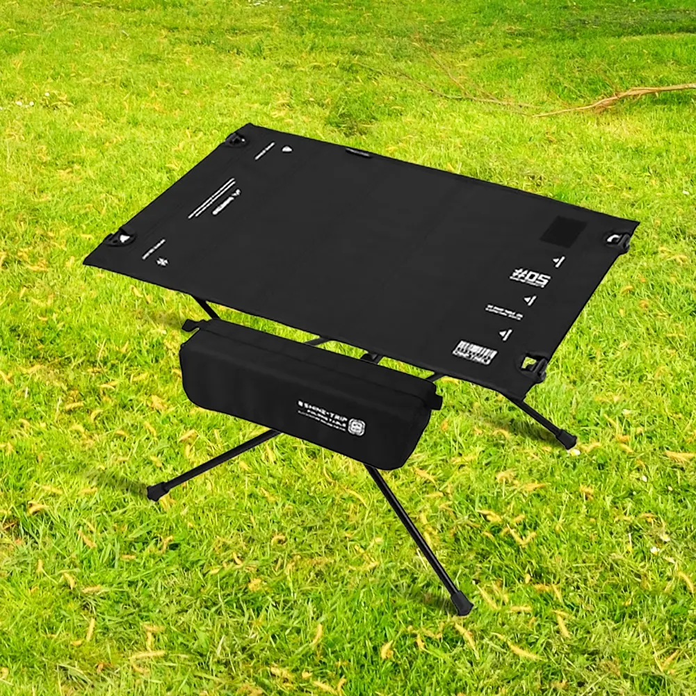Outdoor Folding Table Multifunctional Lightweight Picnic Table Large Capacity Portable Camping Table for Outdoor Picnic Fishing