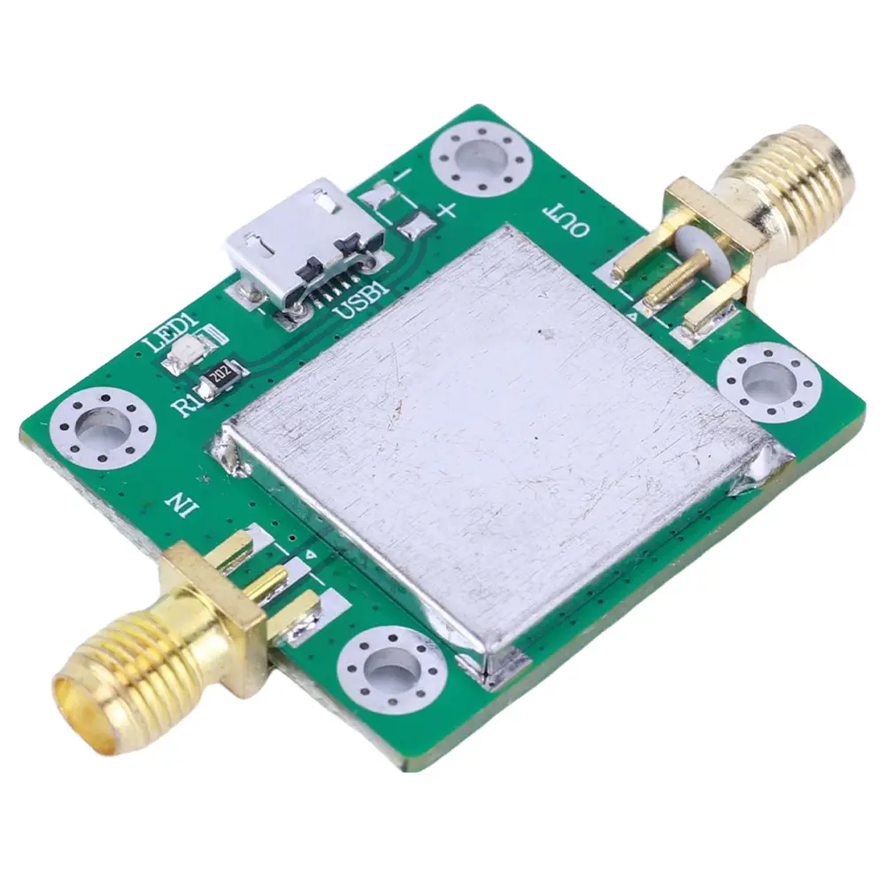 50M-6GHz Low Noise Amplifier with USB Power Supply Port and SMA Cable Gain 20DB Low Noise RF Amplifier