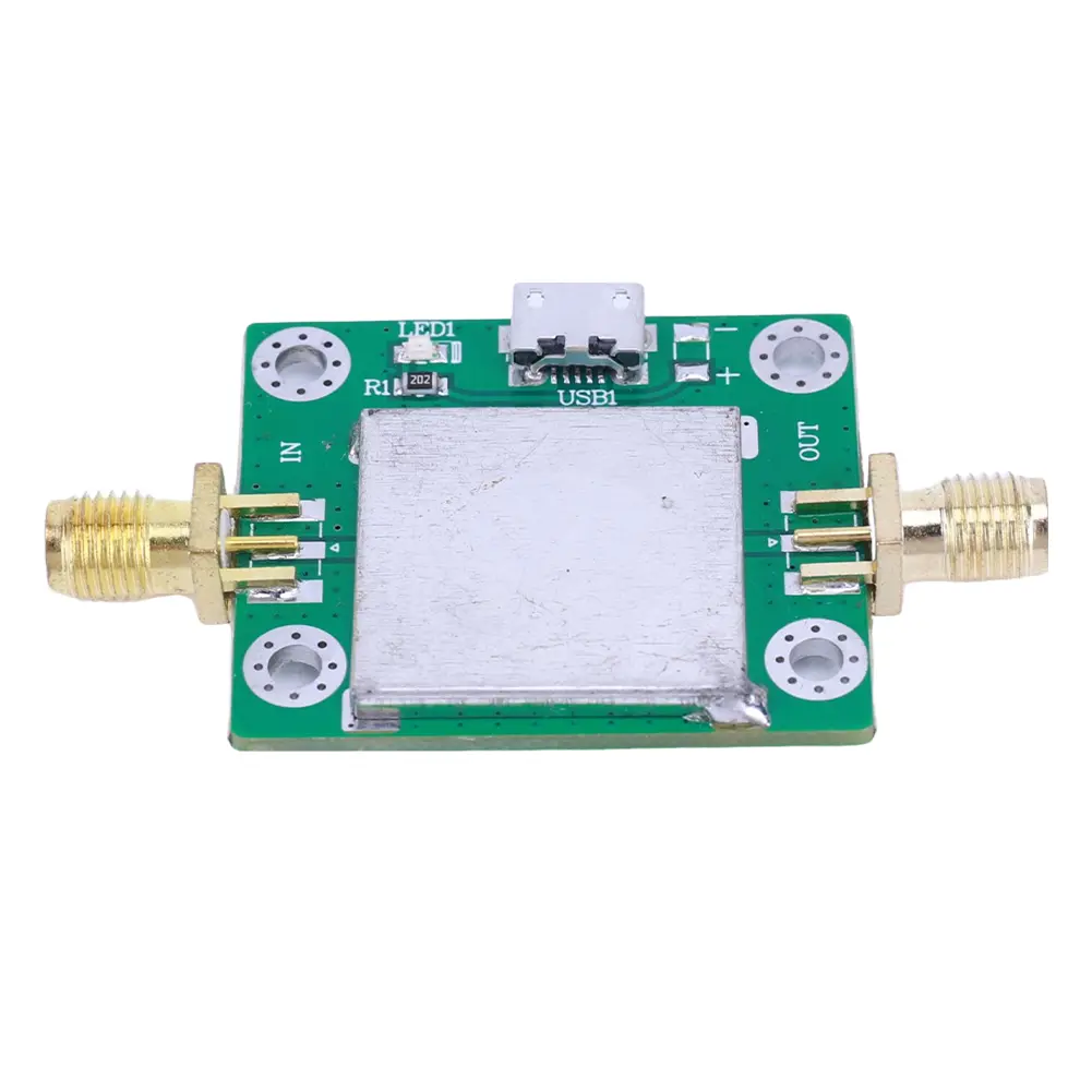 50M-6GHz Low Noise Amplifier with USB Power Supply Port and SMA Cable Gain 20DB Low Noise RF Amplifier