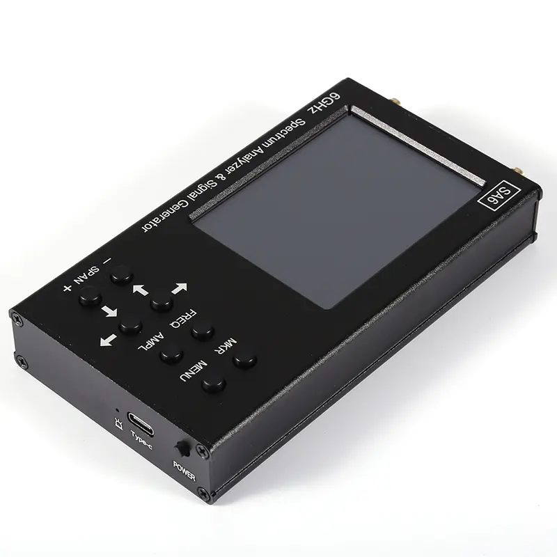 SA6 Handheld Spectrum Analyzer Multifunction WiFi CDMA Signal 6G Tester Reusable 3.2 Inch Touched Screen Tester for LAB