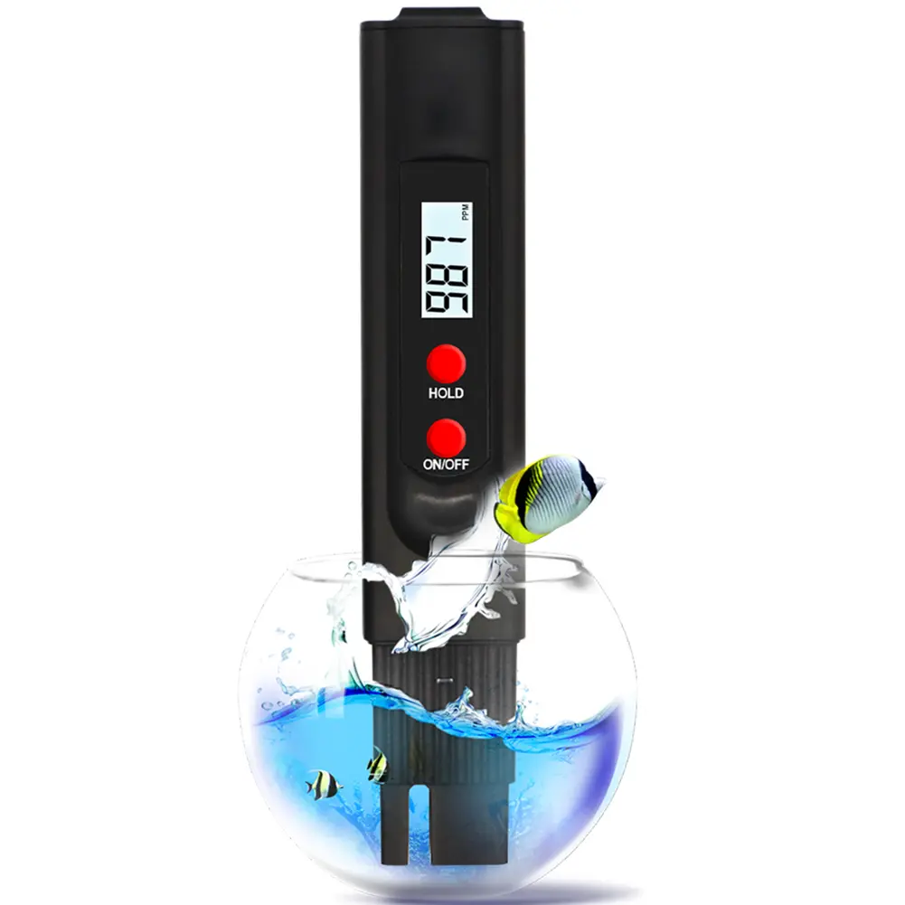 Temperature Backlight Sunlight Tester TDS Tester Water Meter Aquarium Pool Water Quality Analyzer Purity Testing Pen