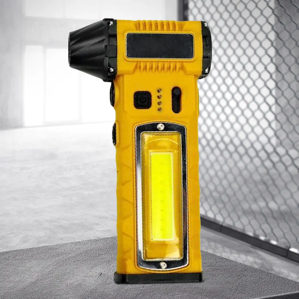 110000 RPM Car Handheld Hair Dryer USB Charging Turbo Violent Fan Outdoor Fan with Light Turbo Violent Blower PC Cleaning Tool