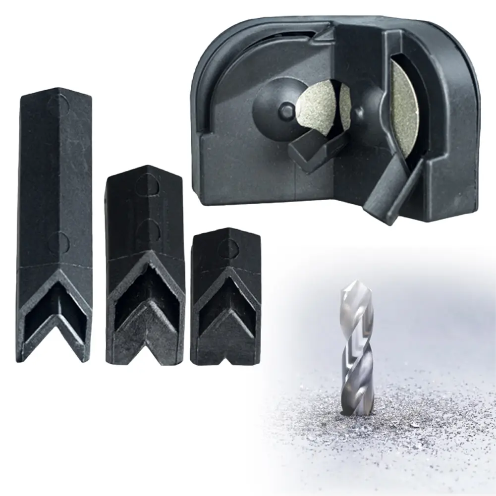 Drill Grinder Grinding Tool Portable Impact Drill Milling Cutter Grinder Diamond Grinding Blade Sharpening Tool for Metalworking