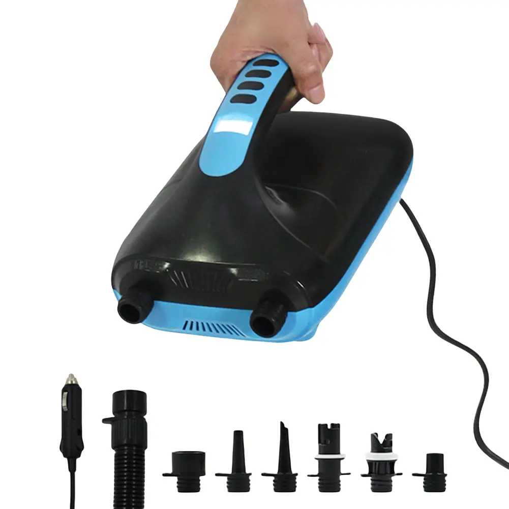 20PSI SUP Board Pump with Auto Shut Off Stand Up Paddle Board Pump LCD Display Portable Air Compressor for Air Boat Mattress