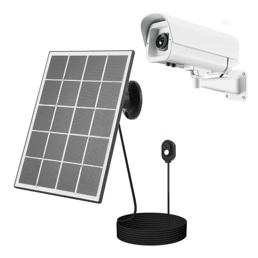Solar Panel Charger Wall Mount Solar Charging Panel for Arlo Pro 4/ Pro 3/Ultra/Ultra 2/Pro 5S
