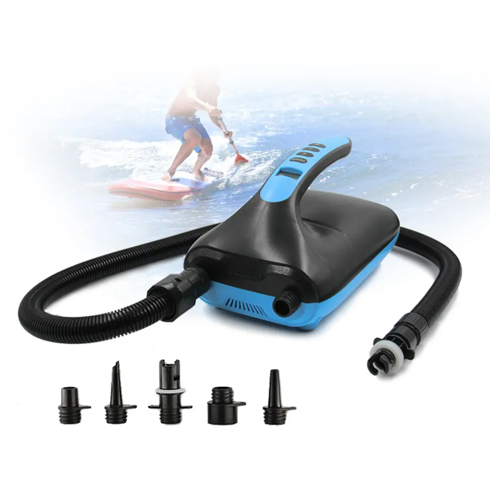 20PSI SUP Board Pump with Auto Shut Off Stand Up Paddle Board Pump LCD Display Portable Air Compressor for Air Boat Mattress