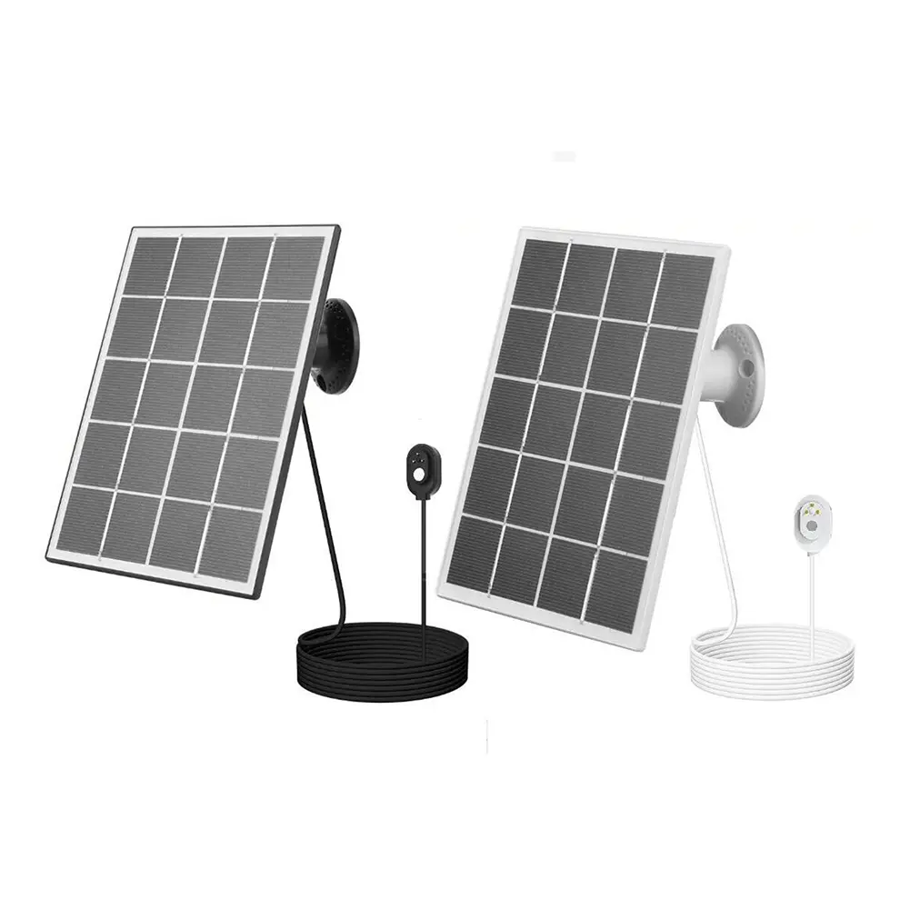 Solar Panel Charger Wall Mount Solar Charging Panel for Arlo Pro 4/ Pro 3/Ultra/Ultra 2/Pro 5S