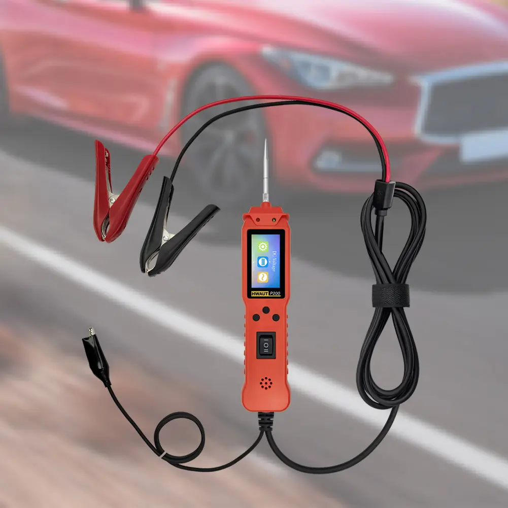 12 24V Automotive Circuit Tester Probe Pen Car Tester TFT Color Display Circuit Ignition Battery Scanner Auto Diagnostic Tools