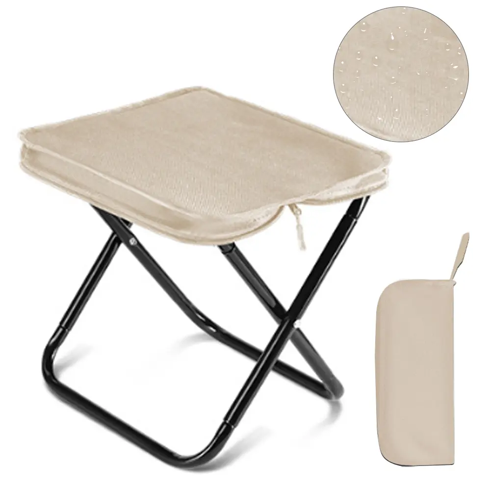 Easy Folding Camping Chair with 198.4 Lbs (90 Kg) Load Capacity Outdoor Chair Portable Convenient for Fishing Climbing Camping
