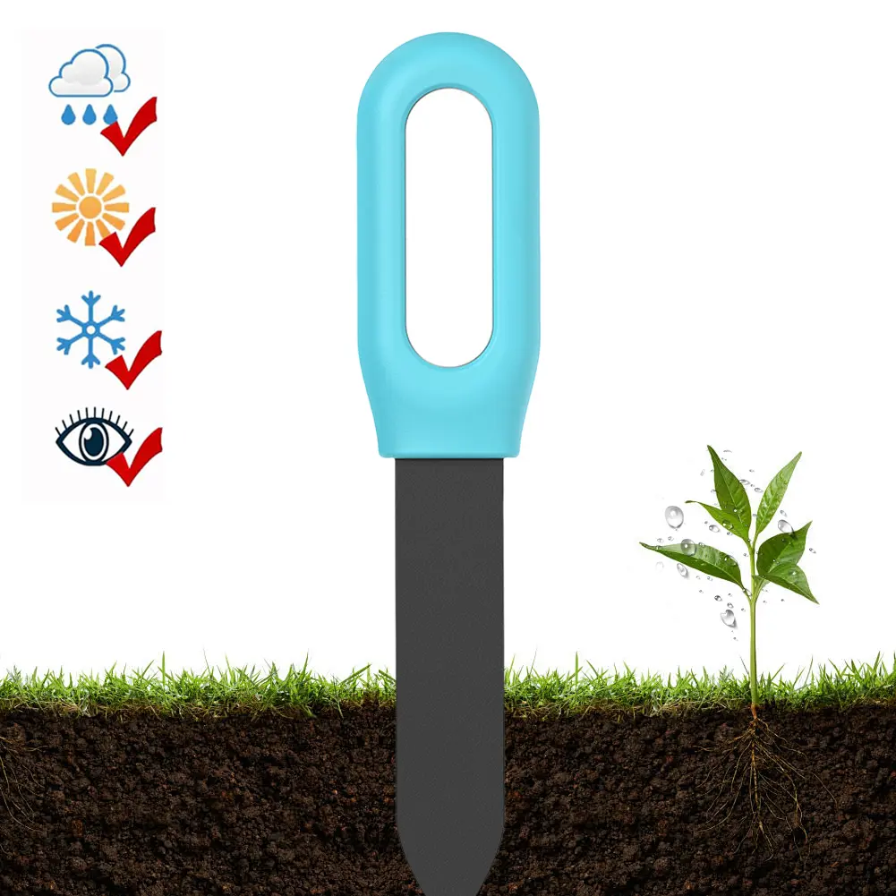 2 In 1 Humidity Temperature Sensor LED Ambient Temperature Test Meter Plant Intelligent Measuring Instrument for Indoor Outdoor