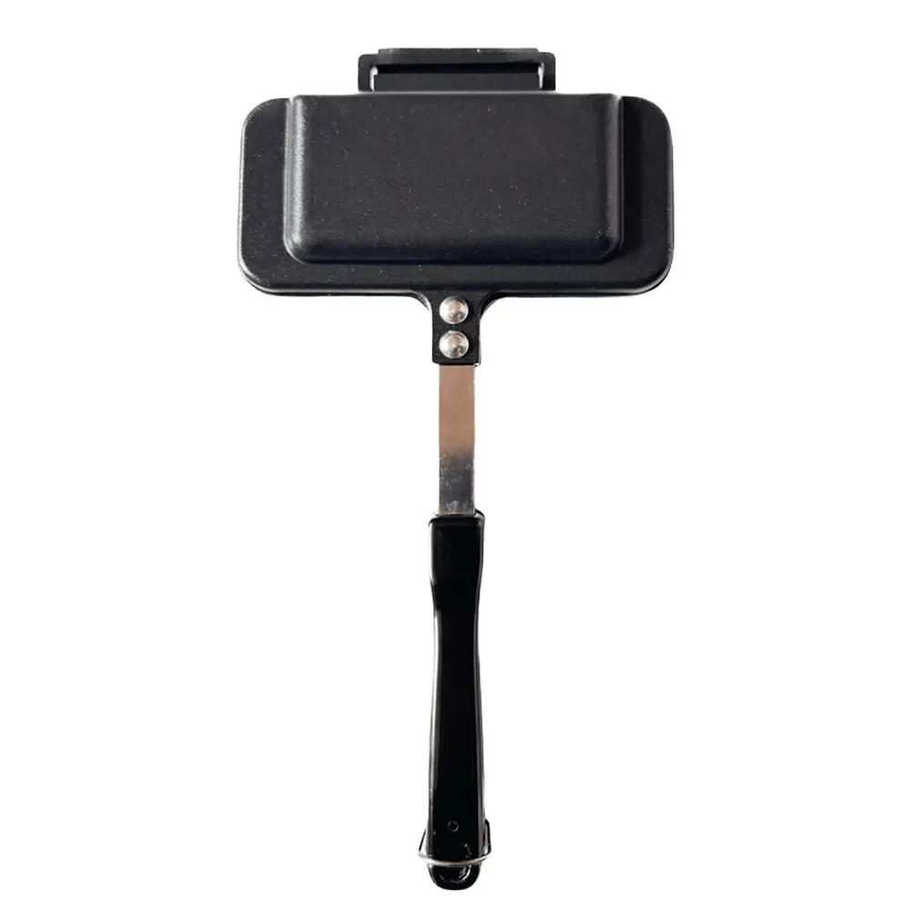 Grill Frying Pan Non Stick Aluminum Alloy Bread Toast Breakfast Machine Sandwich Maker Waffle Pancake Baking Barbecue Oven Mold