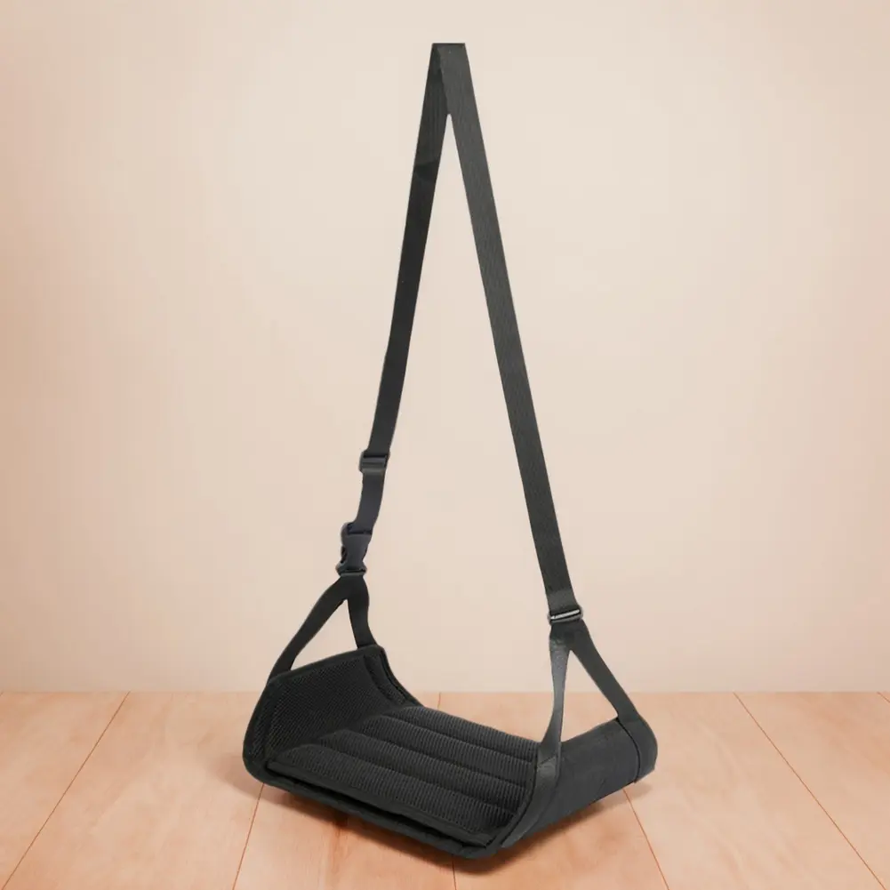 Aircraft Hammock Support Plate Adjustable Portable Plane Footrest Leg Support Foot Pad for Long Travel Foot Leg Rest