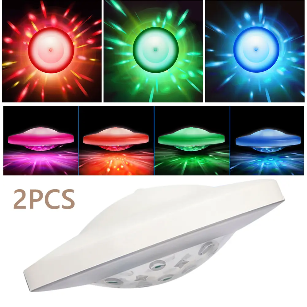 Floating Pool Light Swimming Pool Lamp Battery Operated Underwater Night Lamp Submersible Pool Light for Pool Hot Tub Fountain