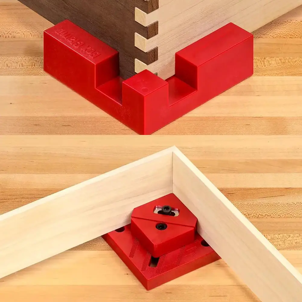 Metal Corner Clamps Wear Resist Positioning Clamping Squares Multi-Purpose Right Angle Clamp for Photo Framing Glass Holder