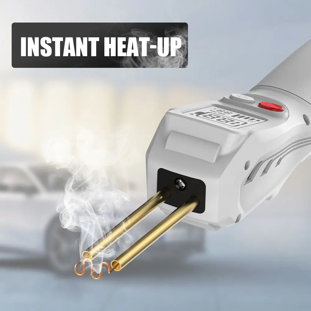 Cordless Plastic Welder with 200 Hot Staples Plastic Welding Kit USB Rechargeable for Bumper Repair and Other Plastic Repairs