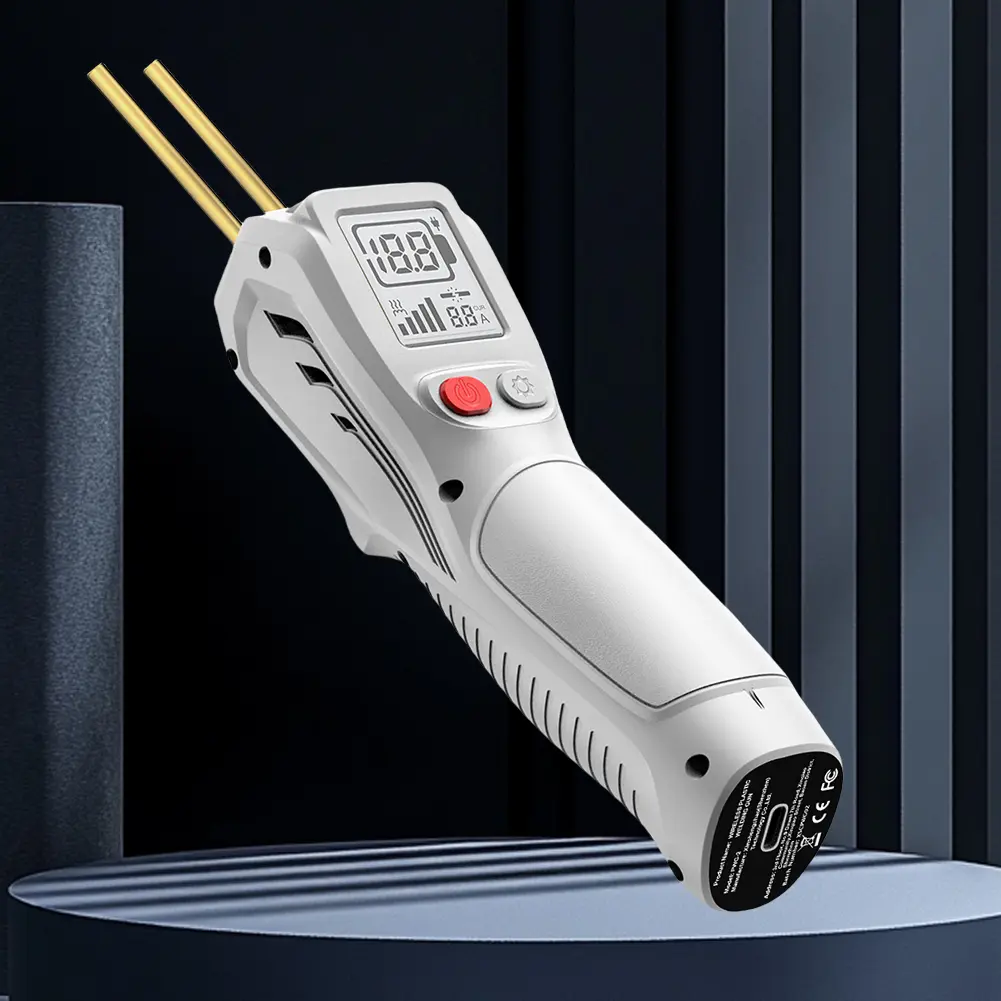 Cordless Plastic Welder with 200 Hot Staples Plastic Welding Kit USB Rechargeable for Bumper Repair and Other Plastic Repairs