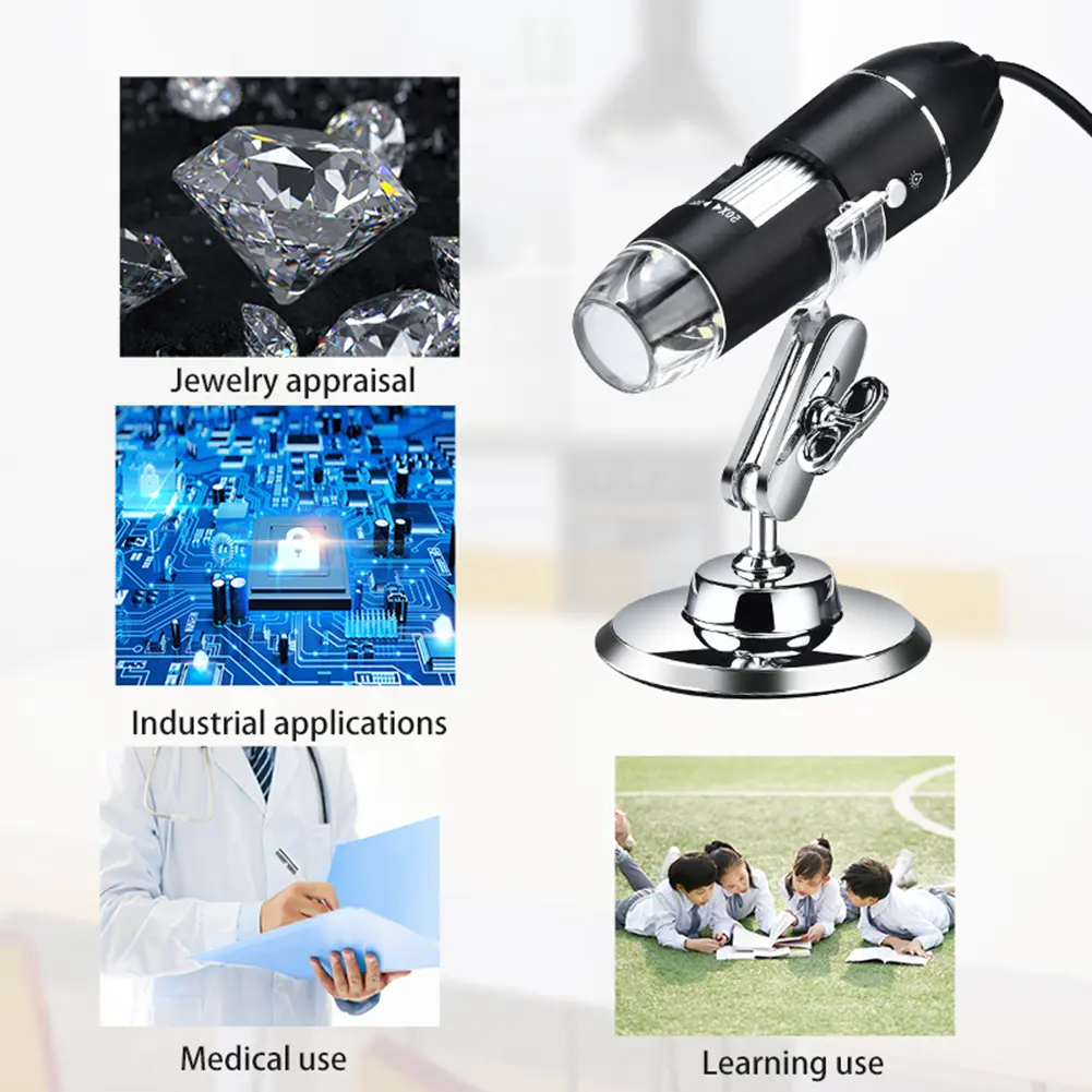 Digital 1000X Microscope Magnifier Sensor Camera for WIN10/8/7/XP  System