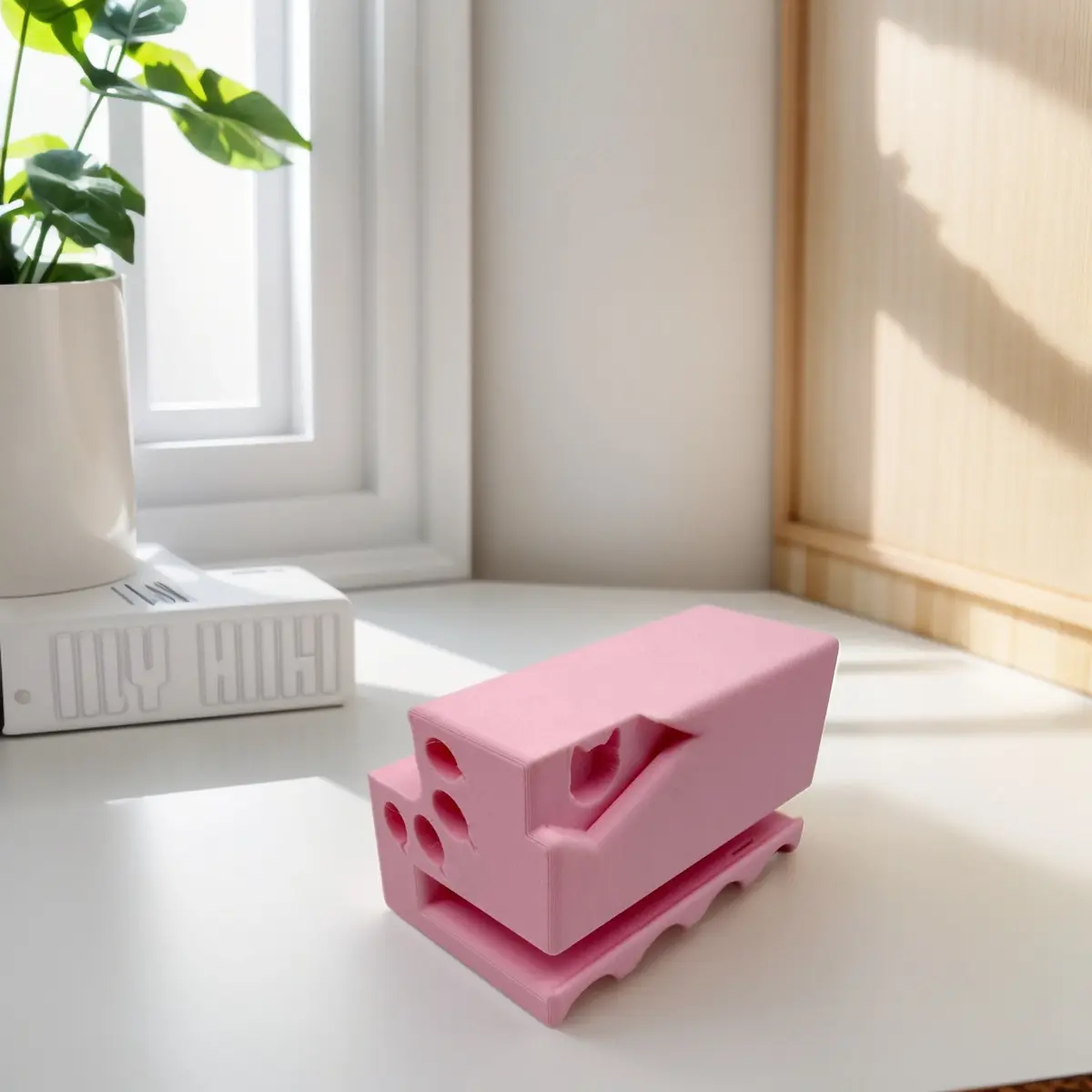 Cat Scratcher Cutter 3D Printed Cardboard Strip Tool DIY Cardboard Cutting Tool for Cat Lovers
