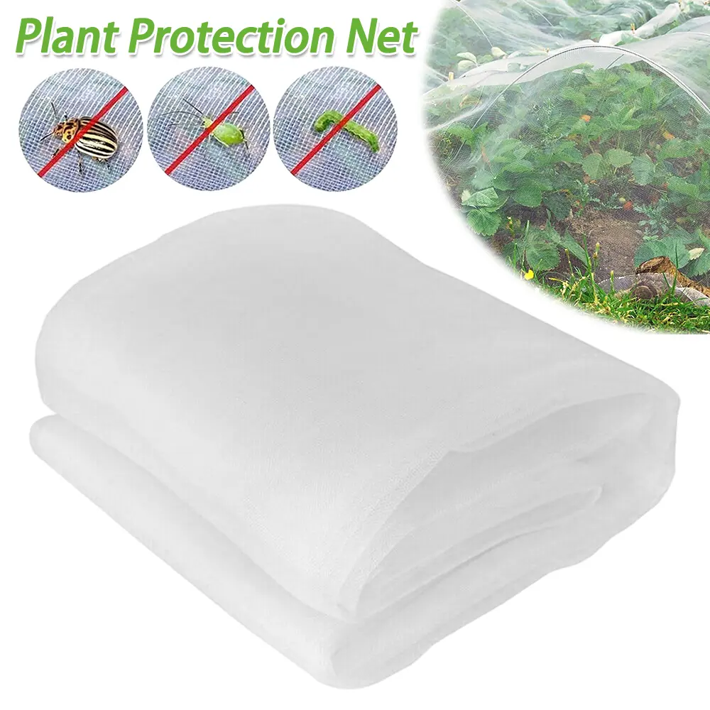 Plant Protection Net Insect Protection Net Ultra Fine Garden Netting Bird Barrier Screen Mesh Plant Cover for Plants Vegetables