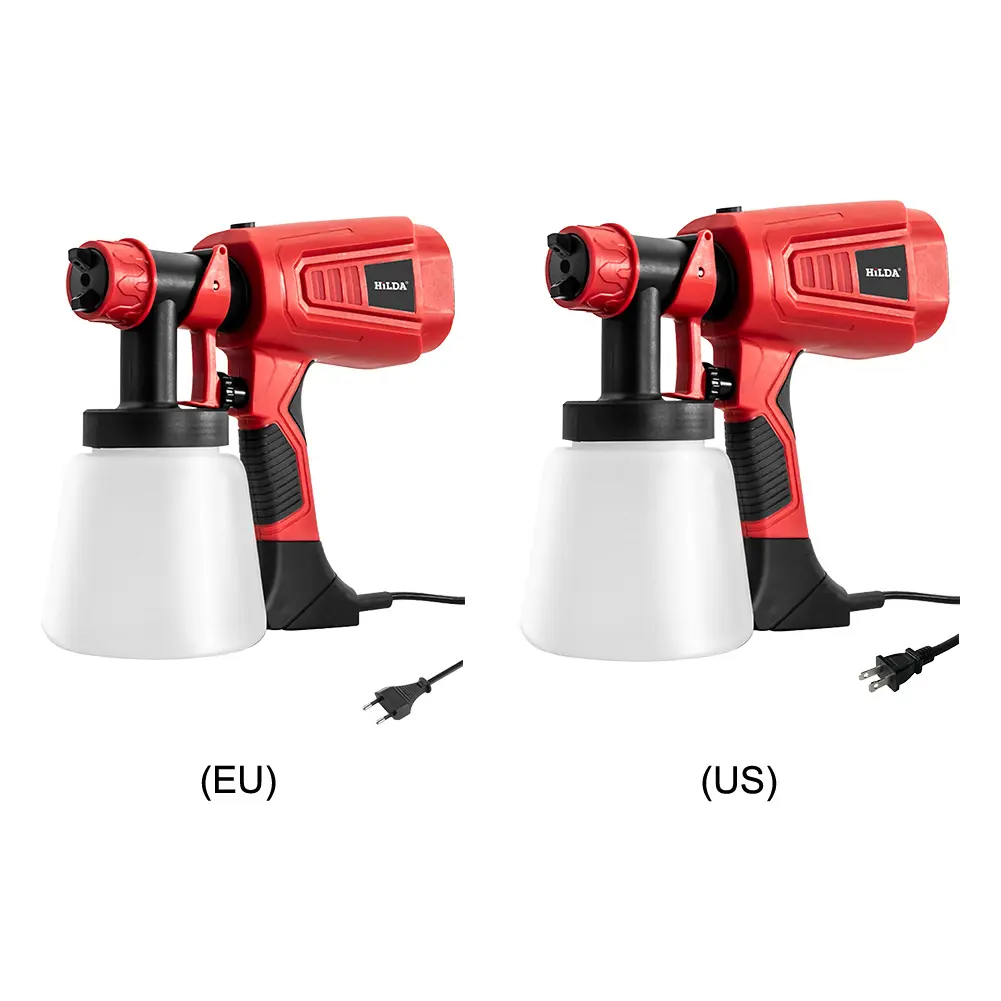 Paint Sprayer 900W Paint Spraying Gun 3 Spray Patterns Portable Spray Gun for Furniture Cabinet Fence Wall Door Garden Chair
