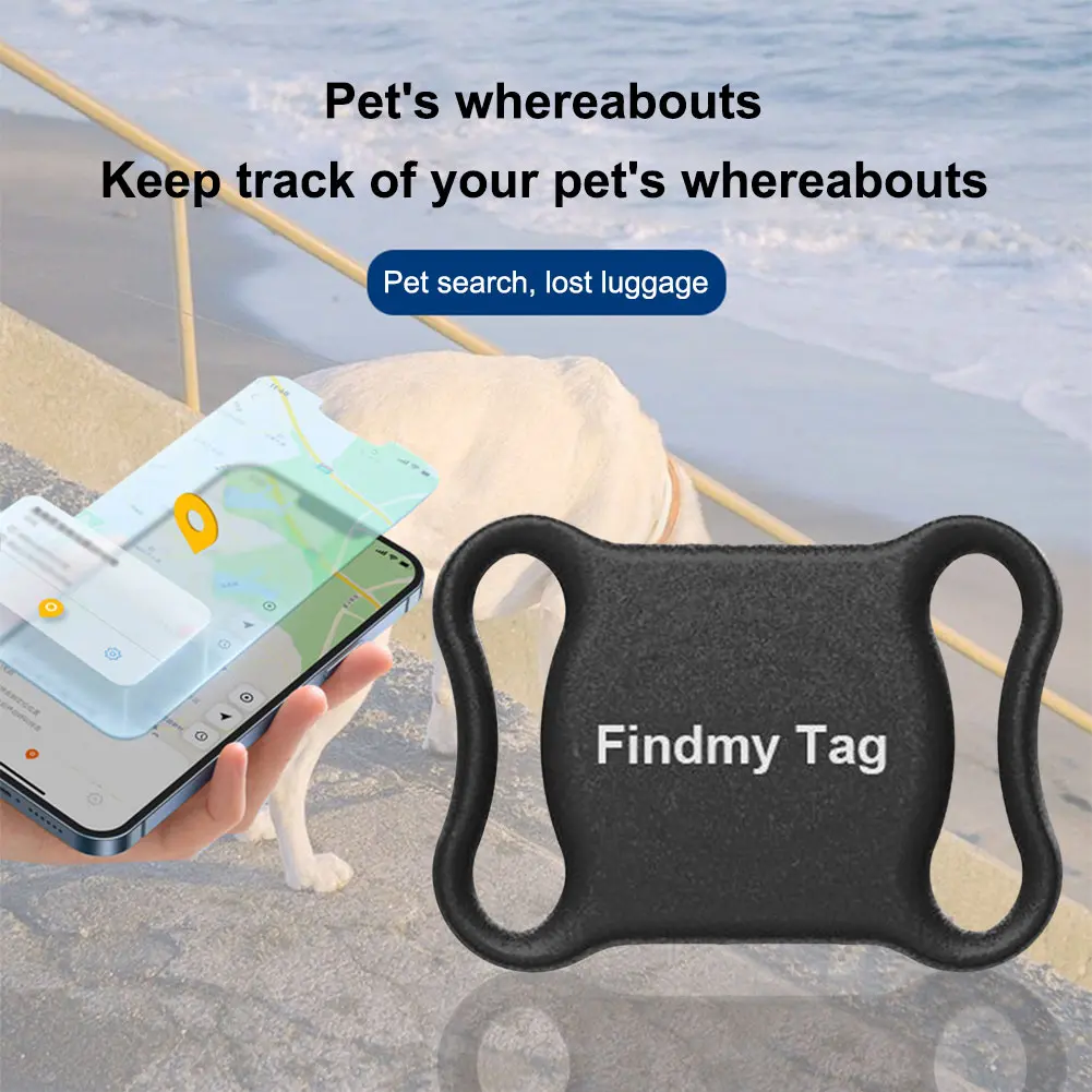 Smart Locator Bluetooth-compatible Real-Time Global Location Tracker Pet Tracker for Dogs Cats Kids Pets Keychain Wallet Luggage