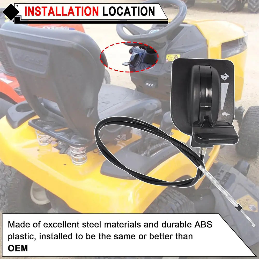 Lawn Tractor Choke Cable OE 946-05098C Replace 946-05098A 946-05098B 746-05098A for Cub Cadet XT1-GT50 GT54 LT46 LT50 ST54
