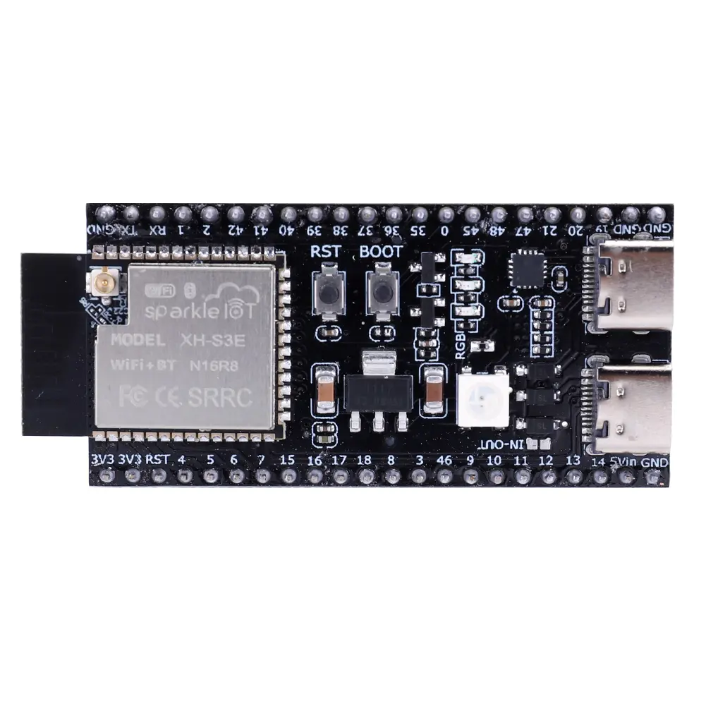 ESP32-S3 N16R8 N8R2 Dual Type-C Development Board WiFi Expansion Board Core Board for Arduino