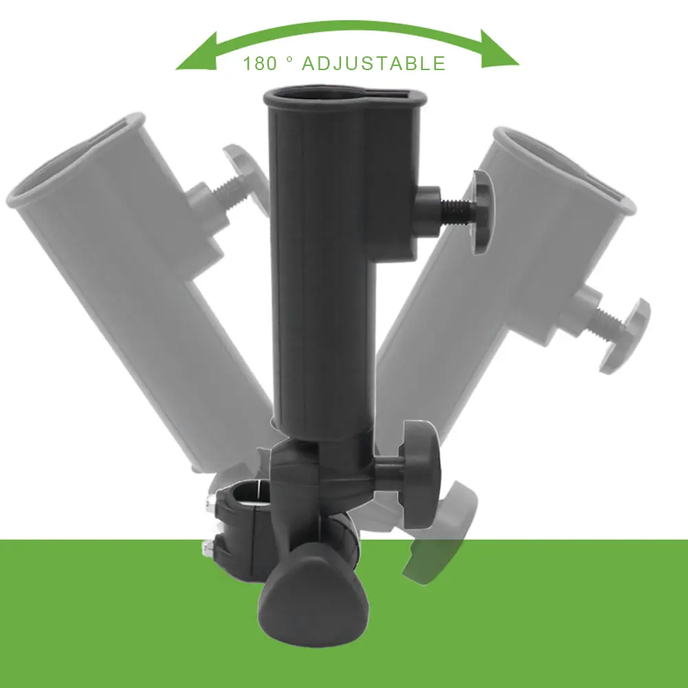 Trolley Umbrella Rack Multifunction Umbrella Mounting Device Adjustable Angle Umbrella Support Frame for Bike Cart Baby Pram