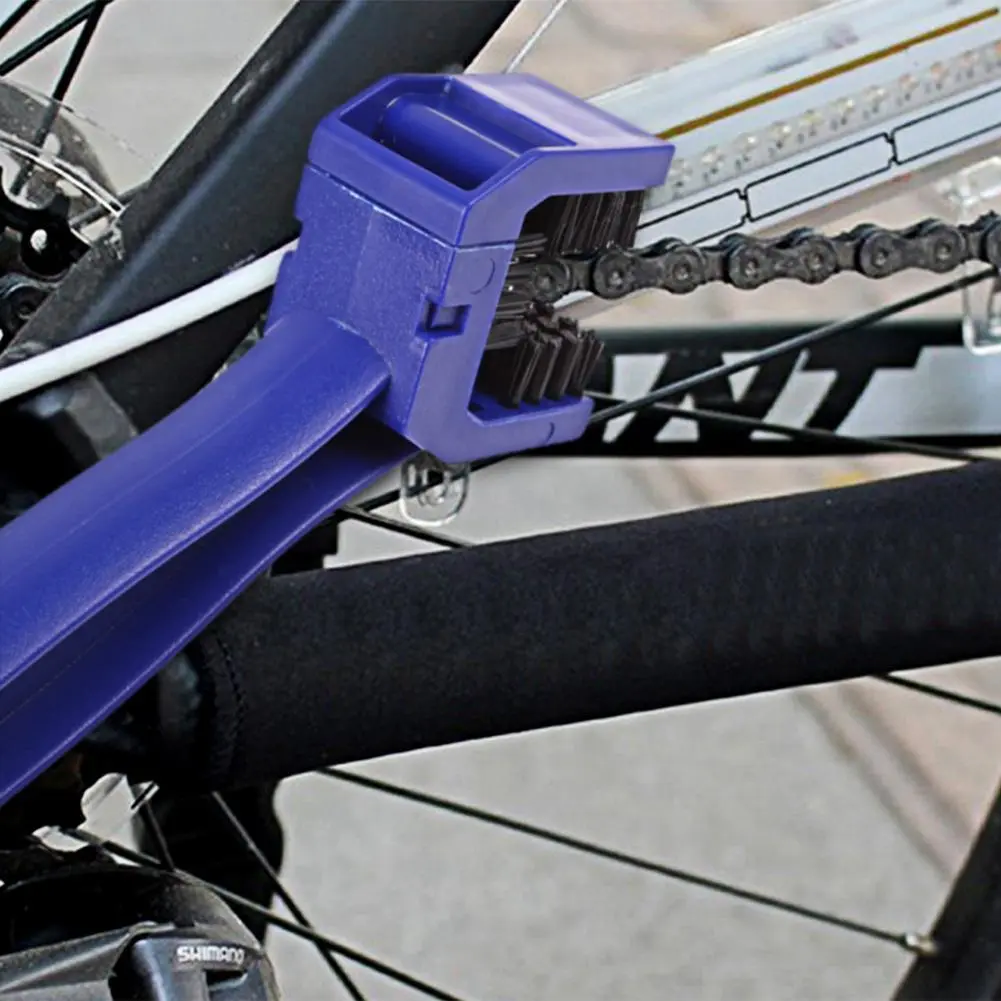 5-20PCS Bike Chain Scrubber Plastic Cycling Chain Cleaning Brushes Bicycle Chain Washing Tools for MTB Mountain Bike
