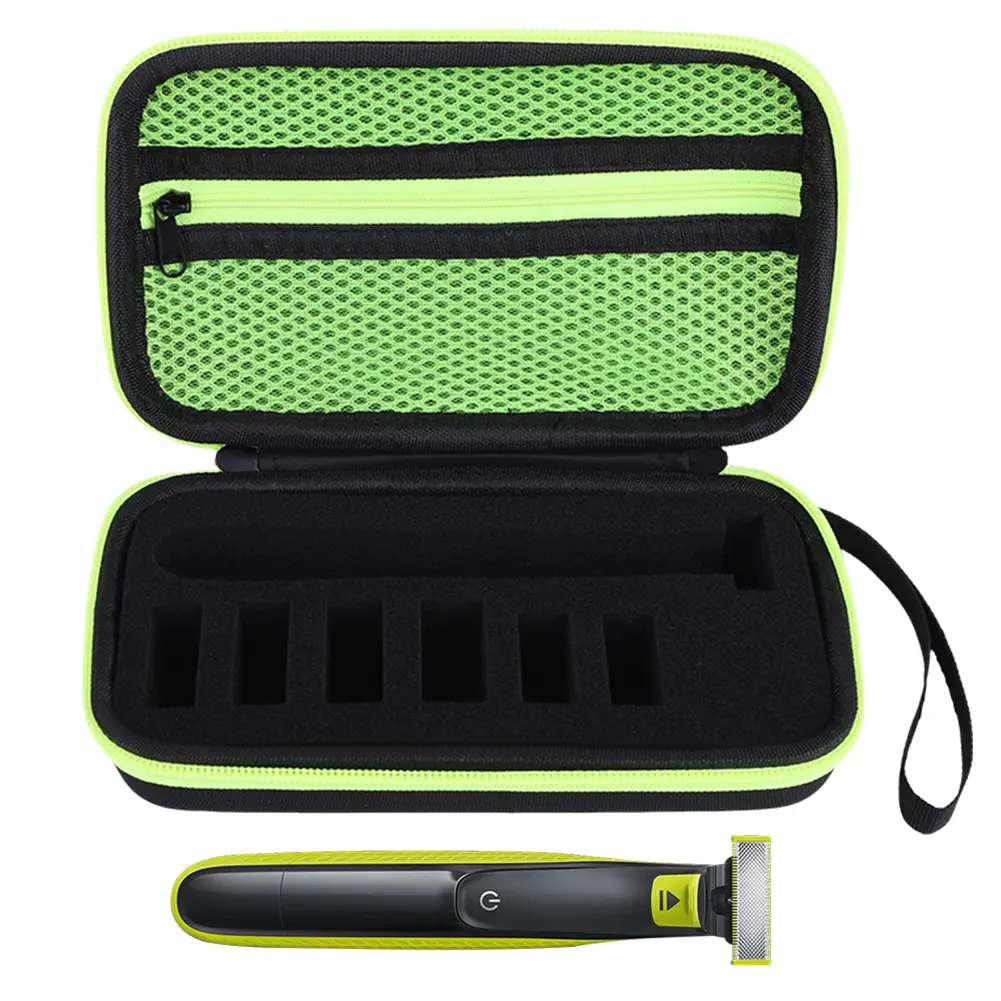 Hard Travel Case Carrying Case Electric Trimmer Shaver Travel Case Cover for Philips OneBlade and Accessories