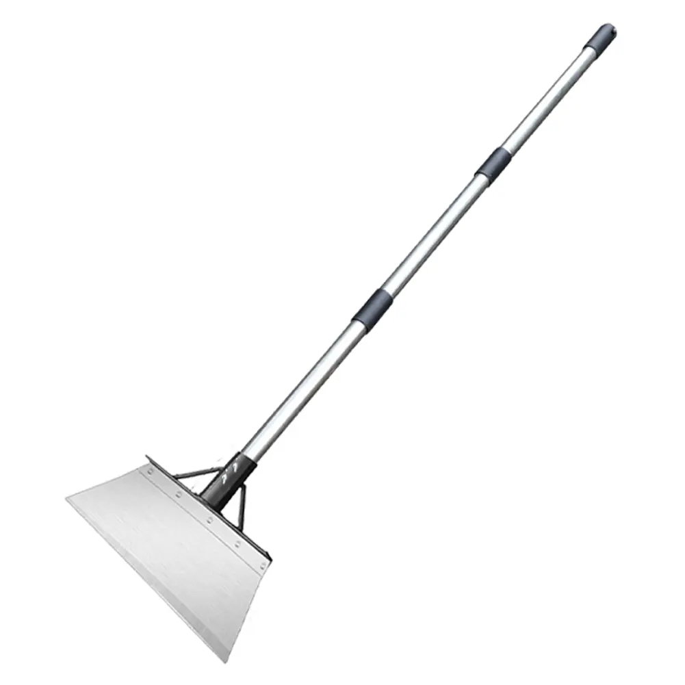 Flat Shovel Snow Shovel Ice Scraper Garden Scraper Shovel Ice Removal Tool for Driveway Weeds Removal Tools