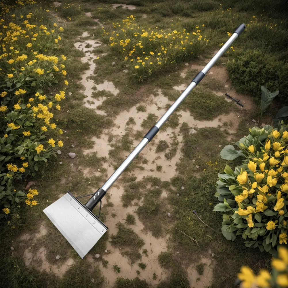 Flat Shovel Snow Shovel Ice Scraper Garden Scraper Shovel Ice Removal Tool for Driveway Weeds Removal Tools