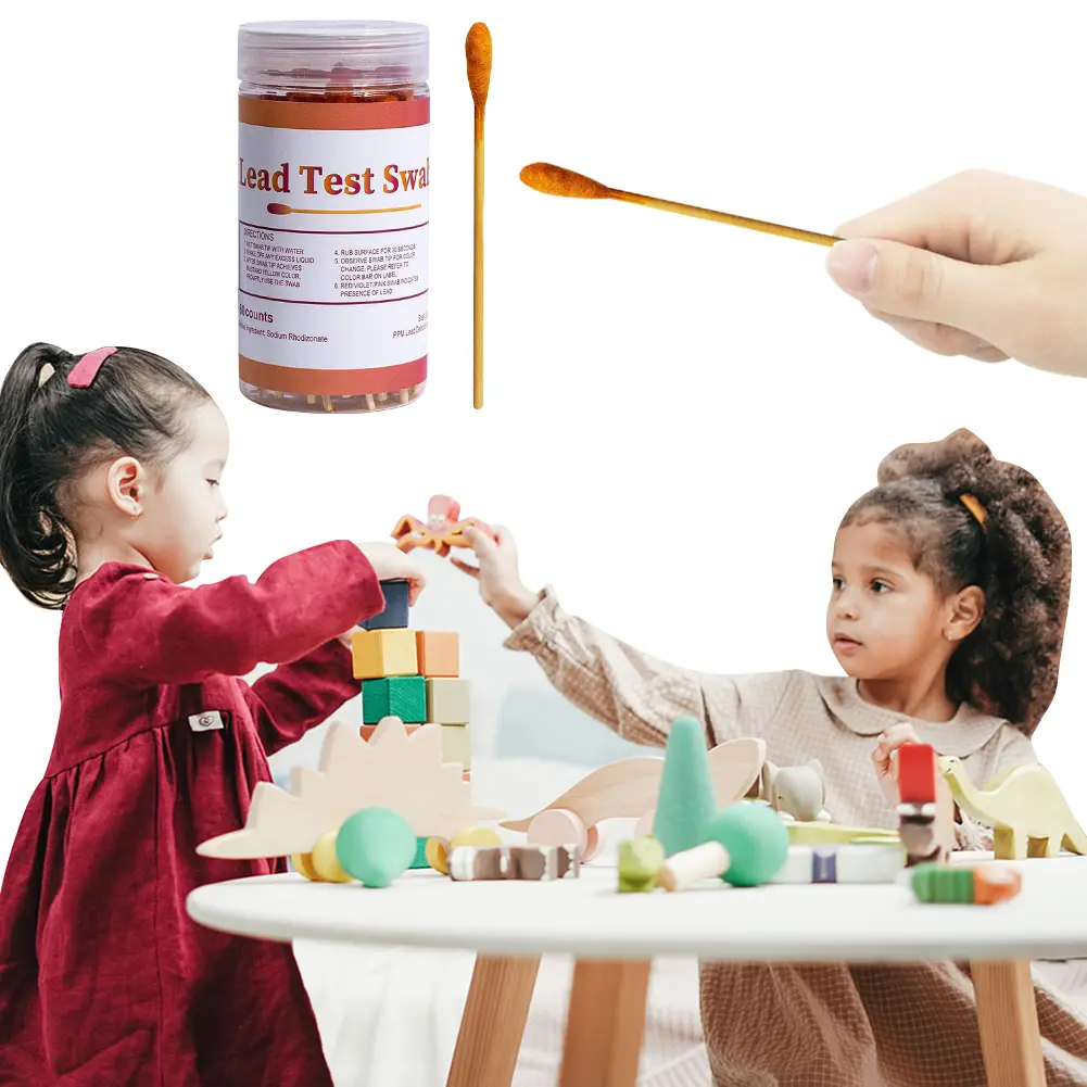 Kit de prueba de plomo y kit de prueba de pintura con plomo 30 hisopos r pidos