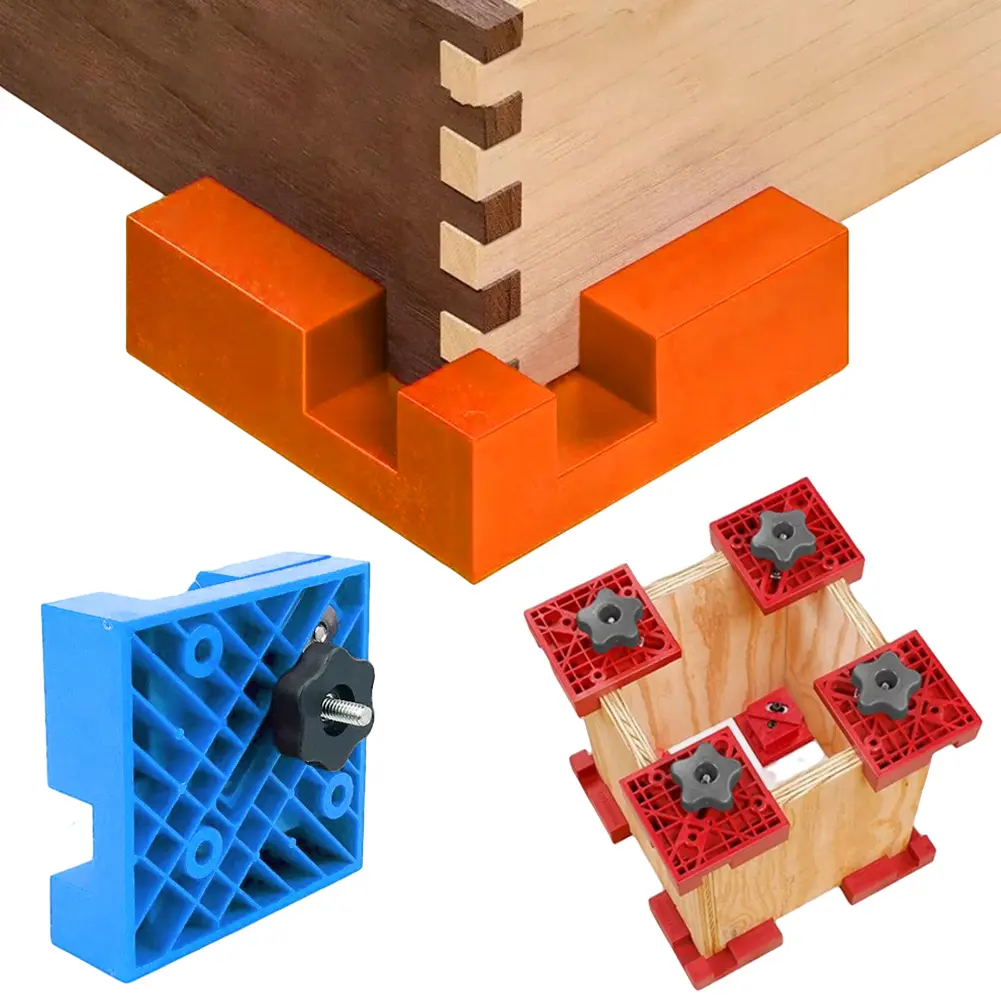 Adjustable Spring Angle Clamp Wear Resist Positioning Clamping Squares Right Angle Clamp for Photo Framing Glass Holder