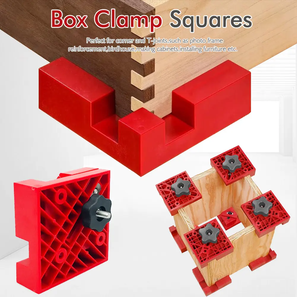 Adjustable Spring Angle Clamp Wear Resist Positioning Clamping Squares Right Angle Clamp for Photo Framing Glass Holder