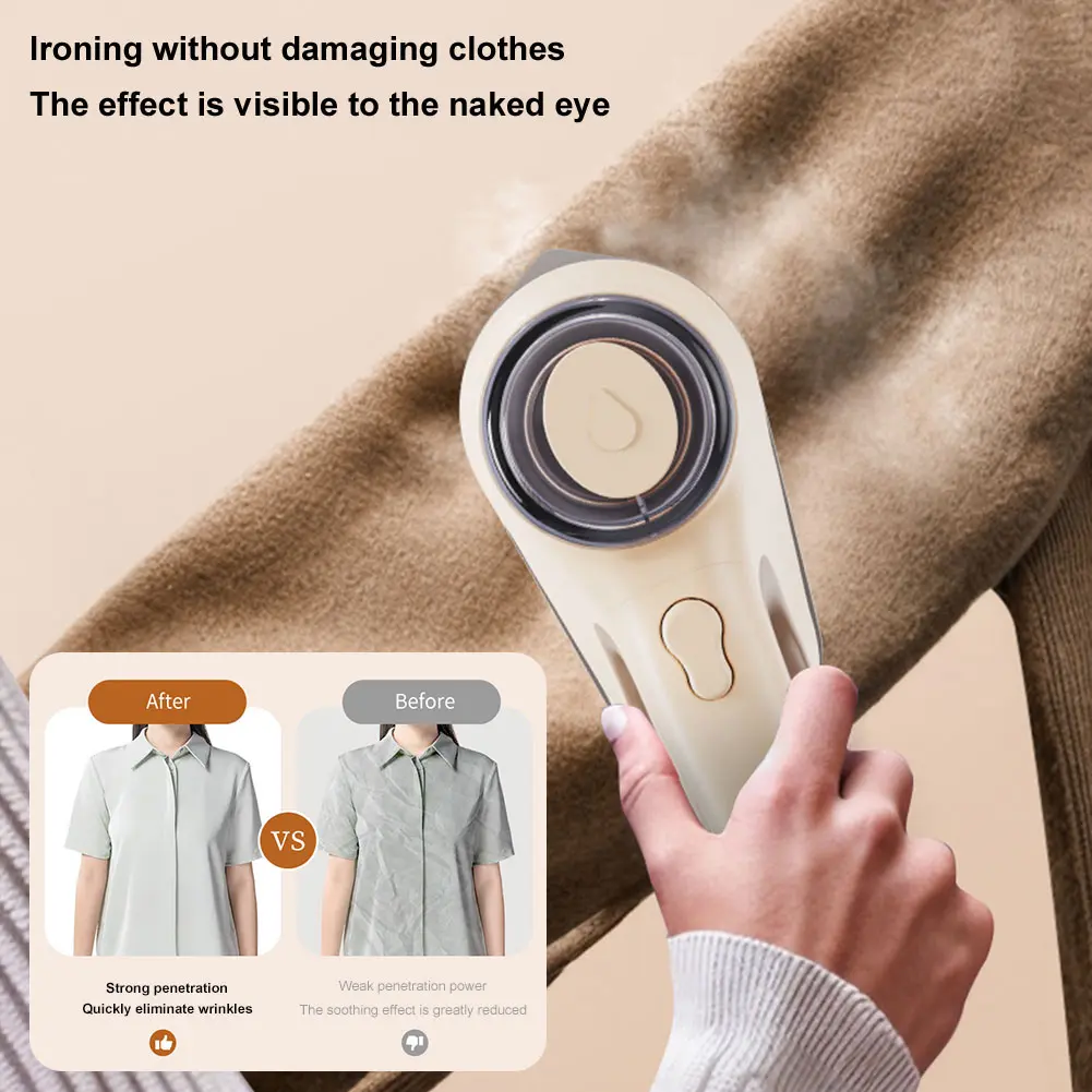 Portable Ironing Machine Fast Heat-Up Handheld Garment Steamer Clothing Steamer for Home & Travel