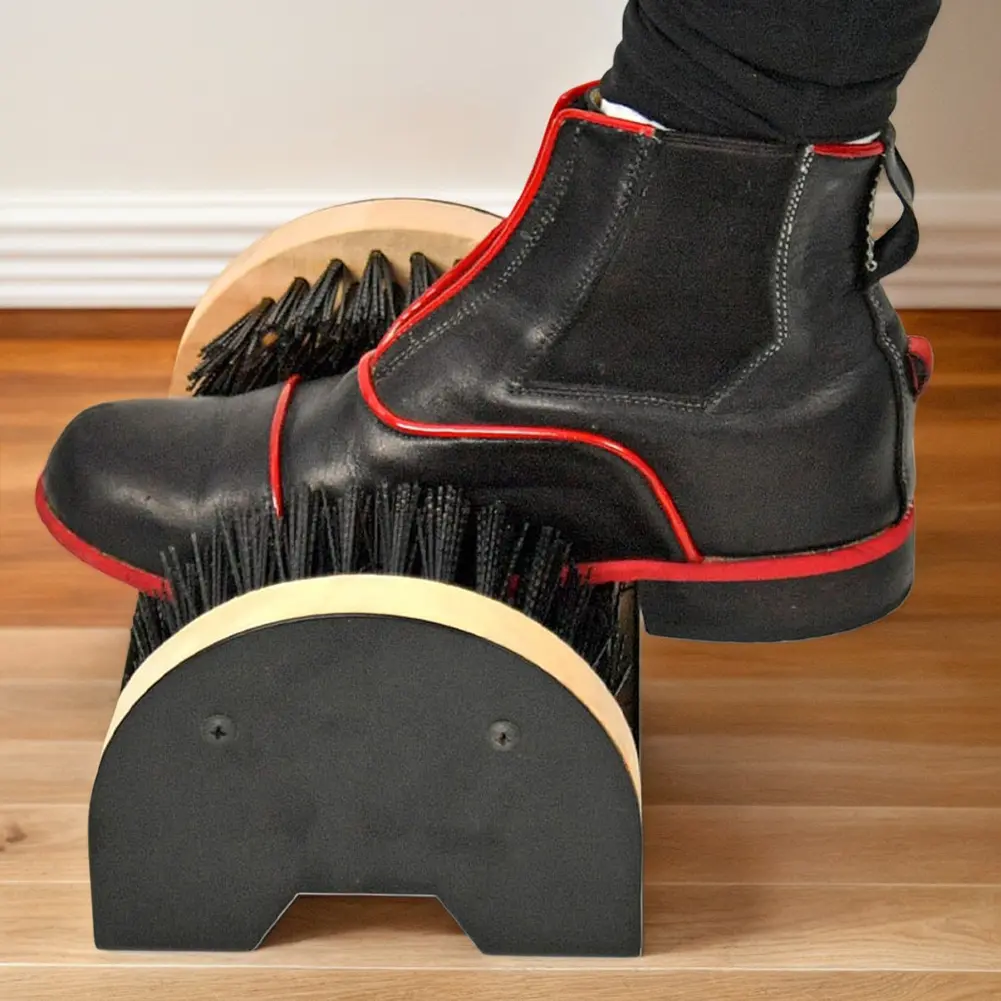 Boot Cleaning Scraper Brush Multifunctional Outdoor Shoe Cleaner Brush Boot Mud Cleaning Scraper Brush for Entrance Hall Cafe