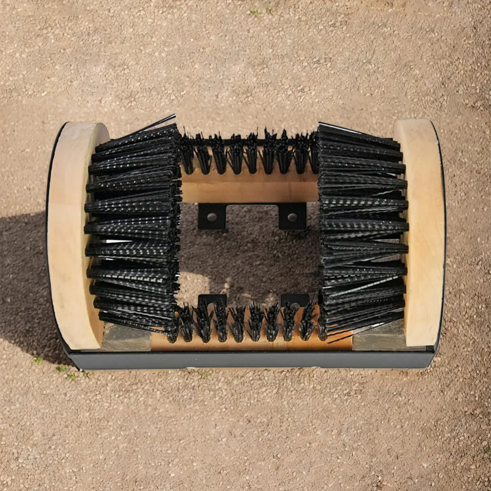 Boot Cleaning Scraper Brush Multifunctional Outdoor Shoe Cleaner Brush Boot Mud Cleaning Scraper Brush for Entrance Hall Cafe