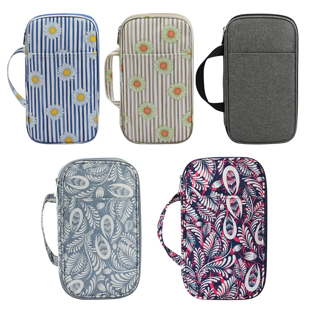 Knitting Storage Bag Organizer Yarn Storage Case for Crochet Hook Storage Tote for Women Sewing Accessories