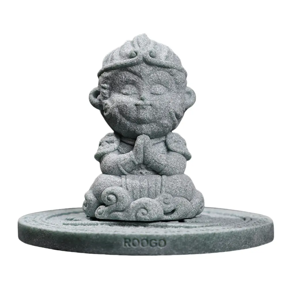 Small Monkey King Model Table Sun-Wukong Decoration Wukong Buddha Statue Chinese Myth Wukong Decor for Home Zen Decor