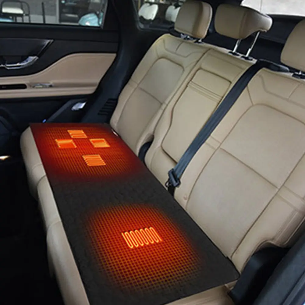 USB Heating Sleeping Mat Outdoor Electric Heating Pad Camping Heated Sleeping Mattress Winter Heating Mat for Camping Tent Mat