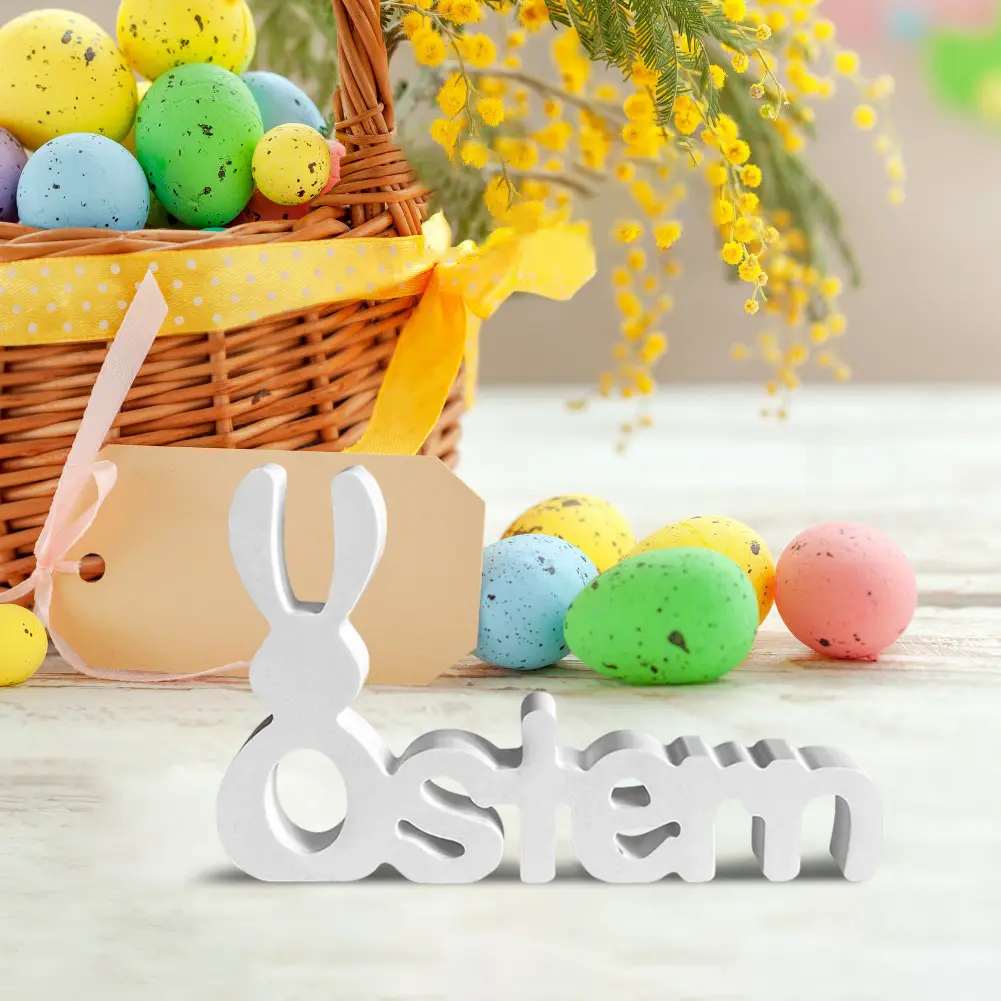 2-5PCS Easter Bunny Decoration Mold DIY Silhouette Silicone Mold Reusable Silicone Bunny Mold for Concrete Gypsum Resin Casting