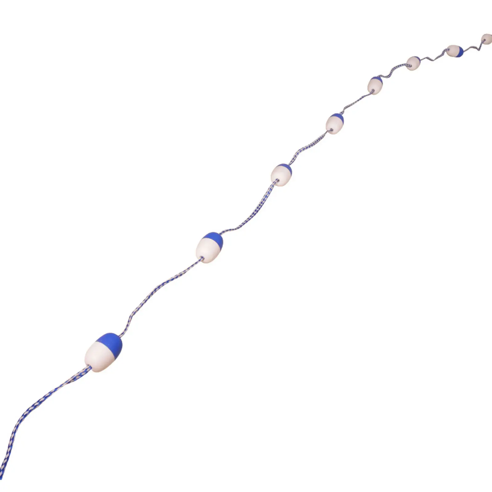 5.5m Swimming Pool Safety Divider Rope with 11 Floats & 2 Hooks Swimming Pool Lane Line Rope for Swimming Competition