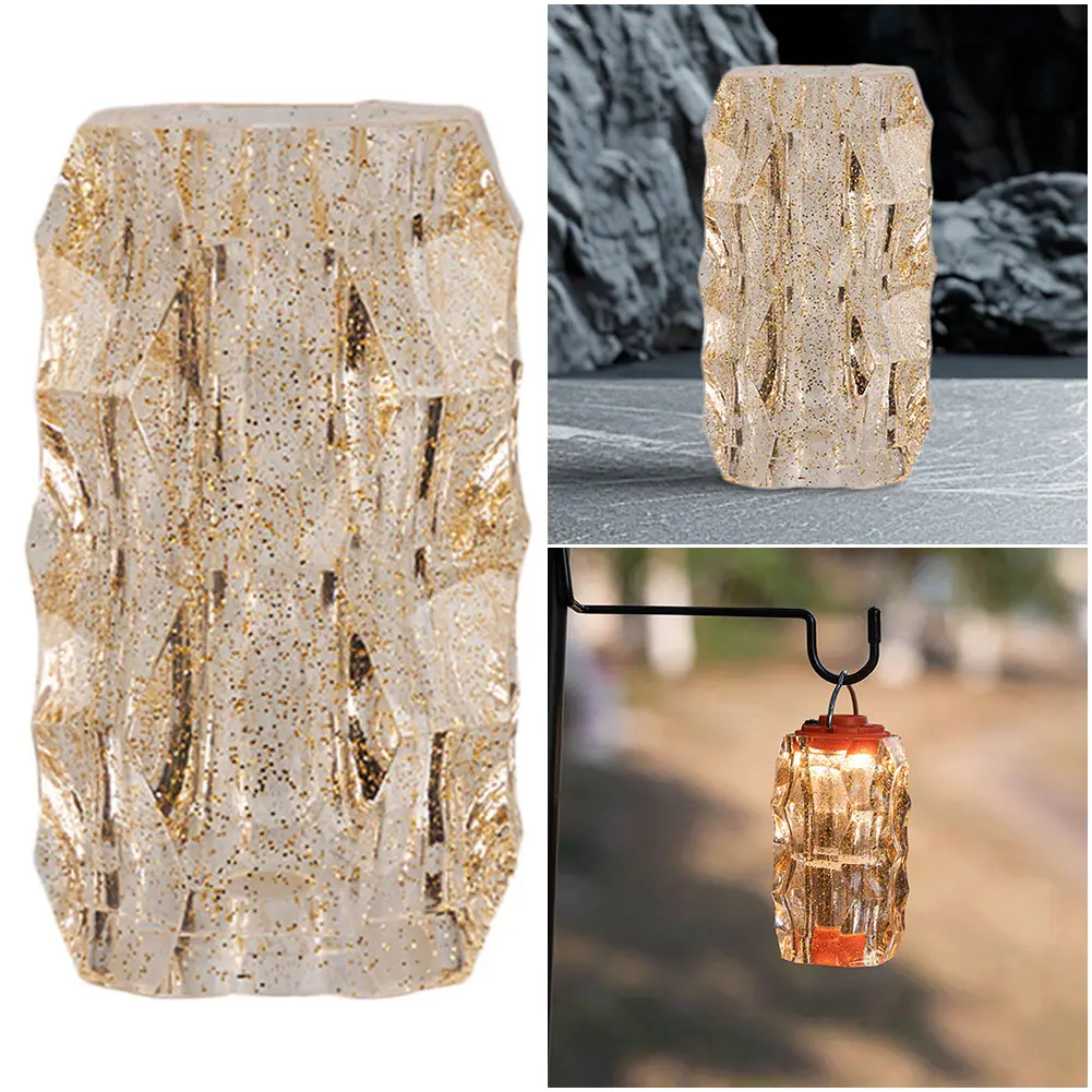 Camping Light Shade Wear-Resistant Atmosphere Lampshade Universal Camping Lamp Cover Outdoor Lantern Shade for GZ Camping Light