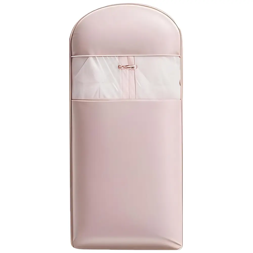 Self Compression Down Coat Bag Space Saving Clothes Storage Cover Dustproof Long Dress Bag Moisture-proof for Home Travel